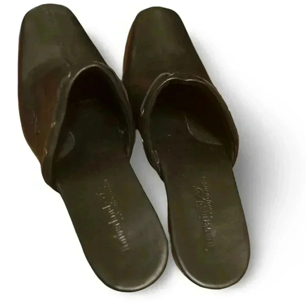 Timberland Slip-On Clogs Black Leather Women's Size 9M Casual Durable - Picture 3 of 6